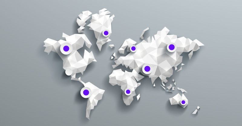 Maps of IIC Partners Executive Search Worldwide network, one of the world’s top ten global executive search organisations