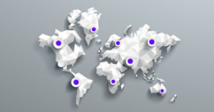 Maps of IIC Partners Executive Search Worldwide network, one of the world’s top ten global executive search organisations