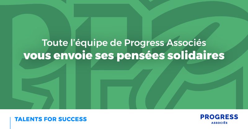 Progress Associés solidaires durant le confinement Covid-19 Progress Associés solidaires durant le confinement Covid-19