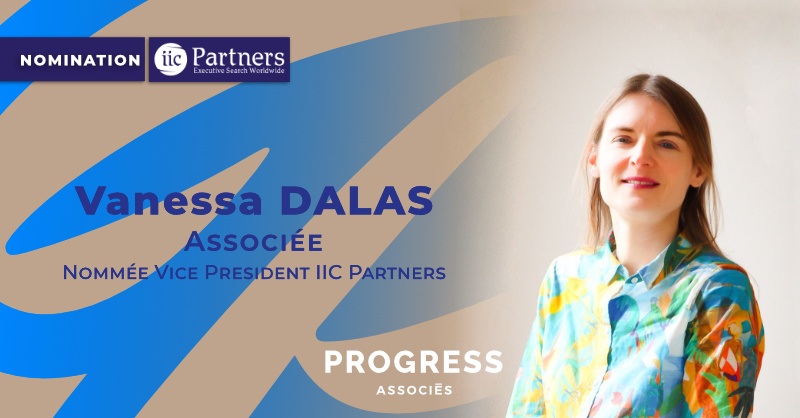 Photo illustrant Vanessa DALAS nommée Vice Président, de IIC Partners (EMEA)